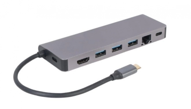 Prémium USB-C HDMI Hub többportos adapterrel