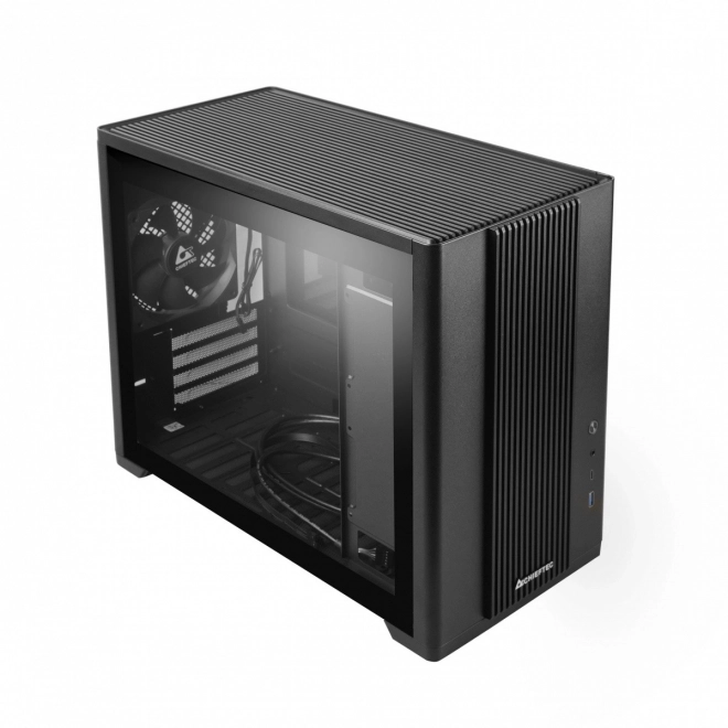 Modern mini torony ház fekete