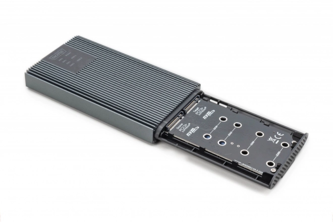 Alumínium M.2 NVMe Klónozó és Ház USB 3.2 Type-C