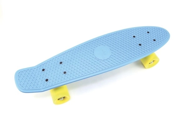 Gyerek Pennyboard Gördeszka – Kék, sárga kerekek