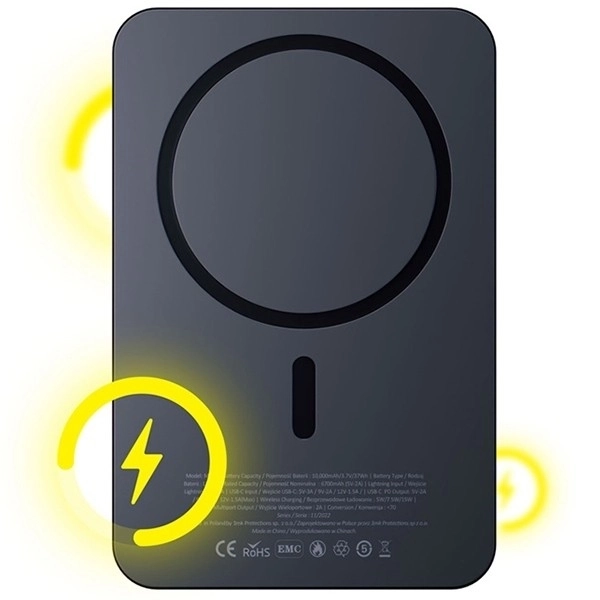 Magsynergy Vezeték Nélküli Powerbank 10000mAh