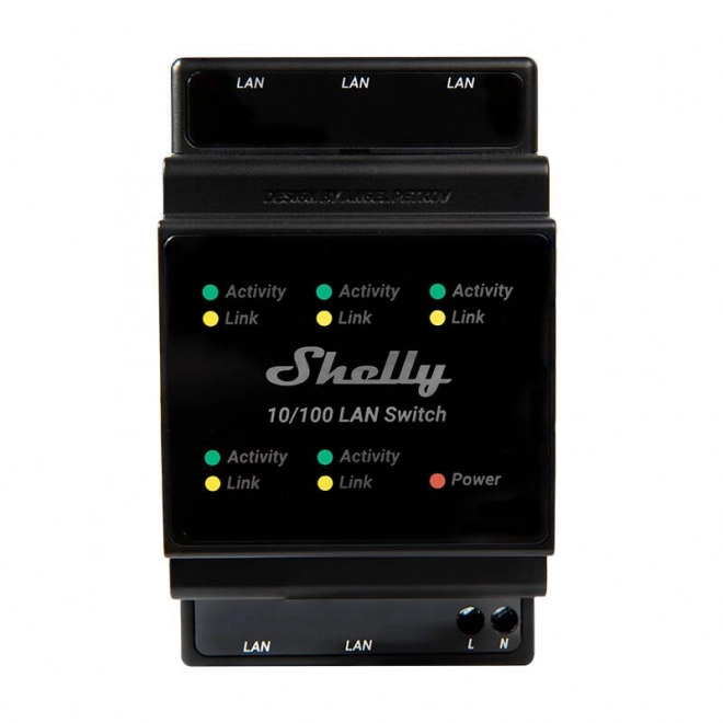 Shelly ethernet kapcsoló 5 rj45 porttal