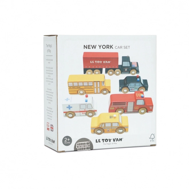 Le Toy Van New York jármű készlet