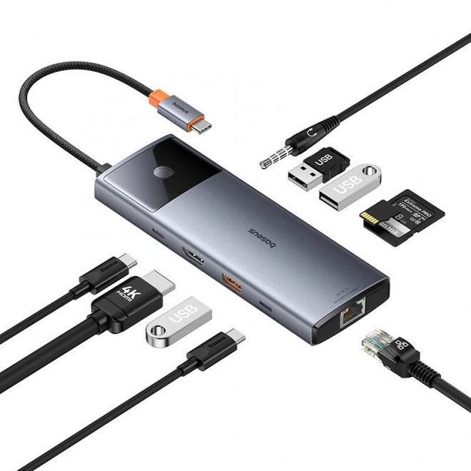 USB-C hub Baseus Metal Gleam II Series