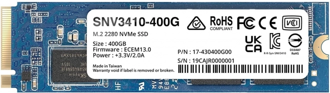400GB SATA SSD M2 tárhely