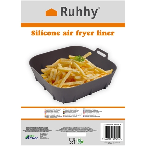 Szilikon betét forrólevegős fritőzbe 20x20 cm