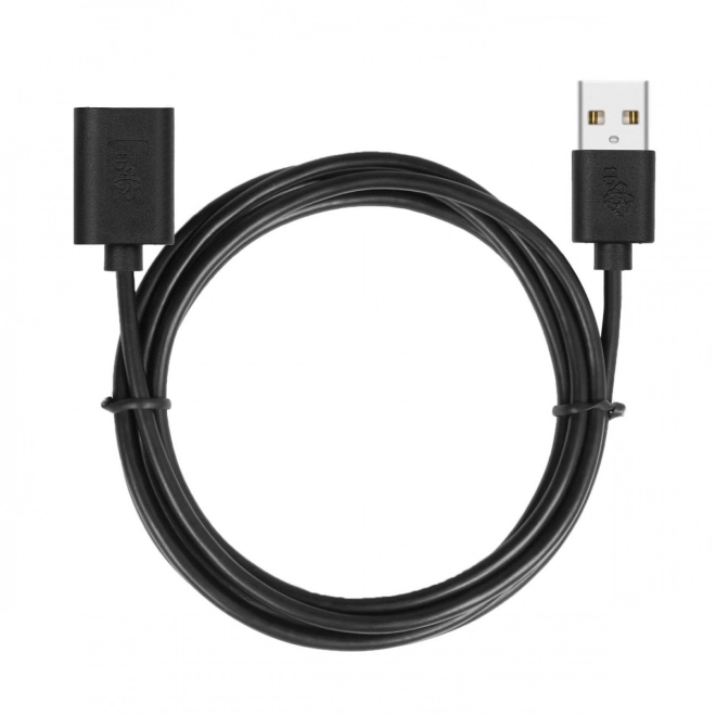 USB hosszabbító kábel 1.8 m fekete