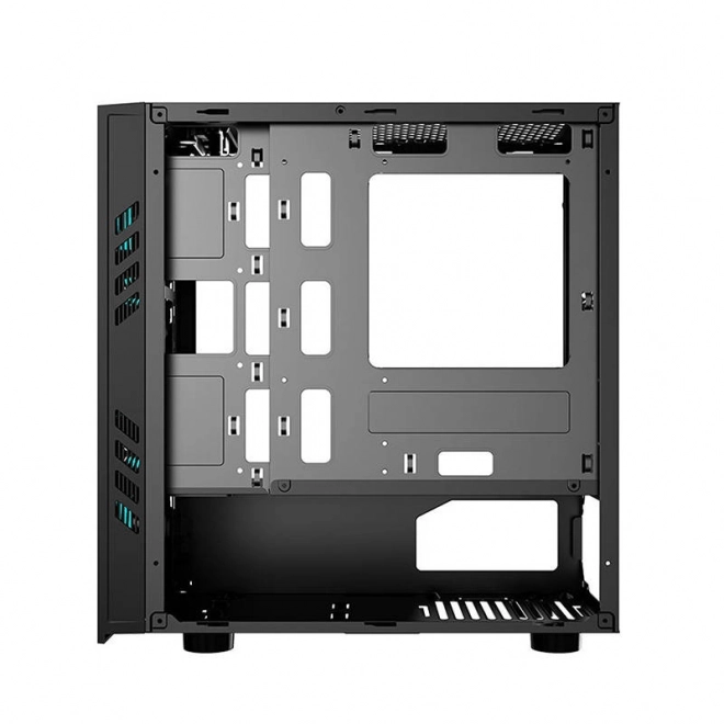 Darkflash fekete technológiájú mini számítógép ház