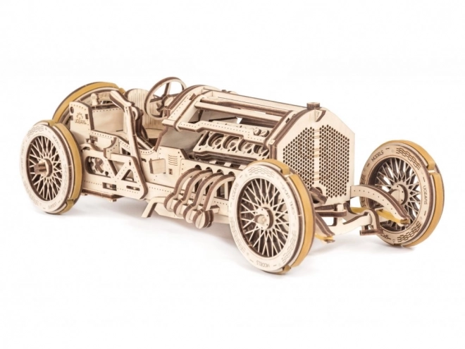 Mechanikus 3D Puzzle U-9 Grand Prix Autó - UGEARS