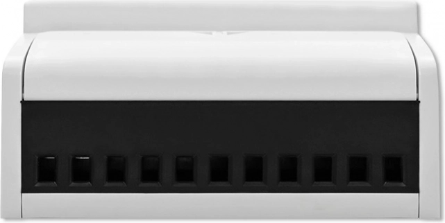 Háromfázisú kétirányú elektronikus villanyóra DIN-sínre szerelve