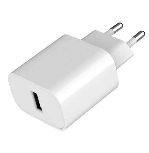 Univerzális USB töltő, 2,4 A fehér