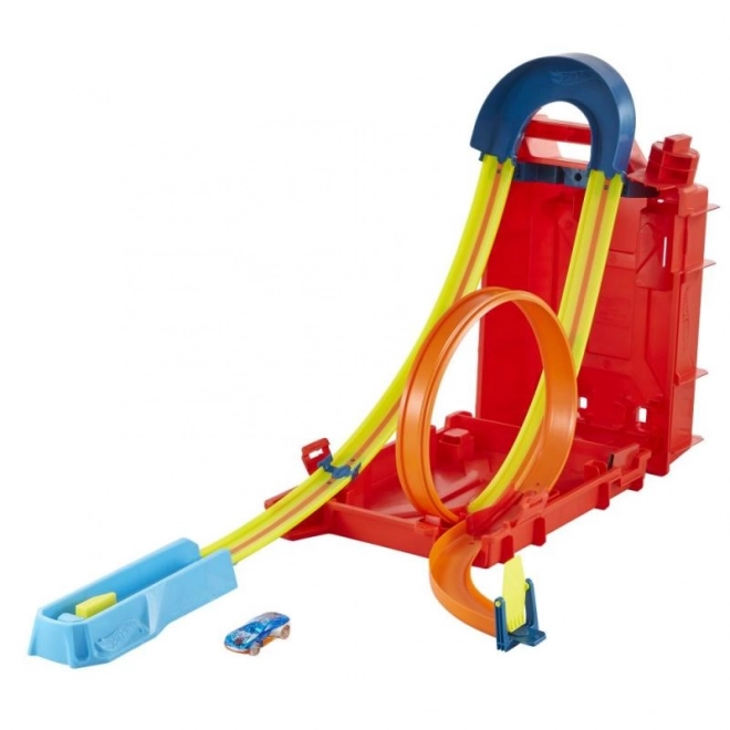 Hot Wheels kaszkadőr kanyisztor pályaszett