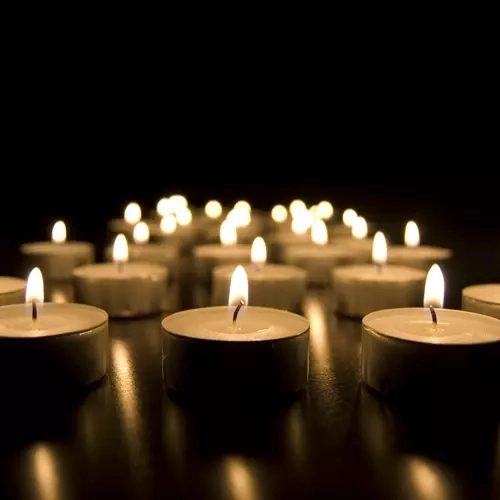 Paraffin tealight gyertyák szett - 100 darab