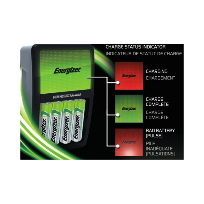 MAXI Energizer Power Plus AA 2000mAh akkumulátortöltő