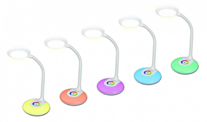 Led íróasztali lámpa éjszakai RGB világítással
