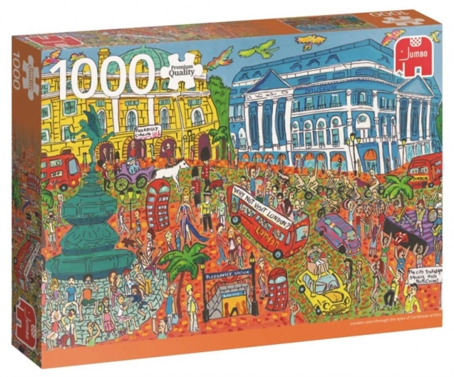 Piccadilly Circus londoni puzzle 1000 darabos