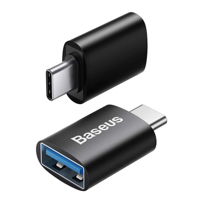 Baseus usb-c usb-a otg adapter (fekete)