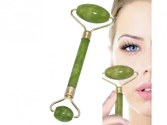 Jadeit masszázs roller