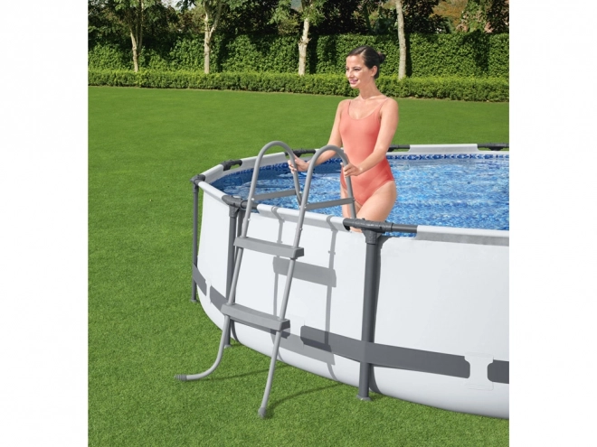 Bestway fém medence létra 84 cm magas