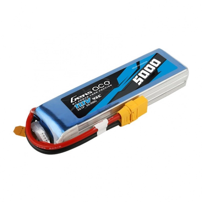 Gens ace 5000mah 11.1v 45c lipo akkumulátor xt90 csatlakozóval