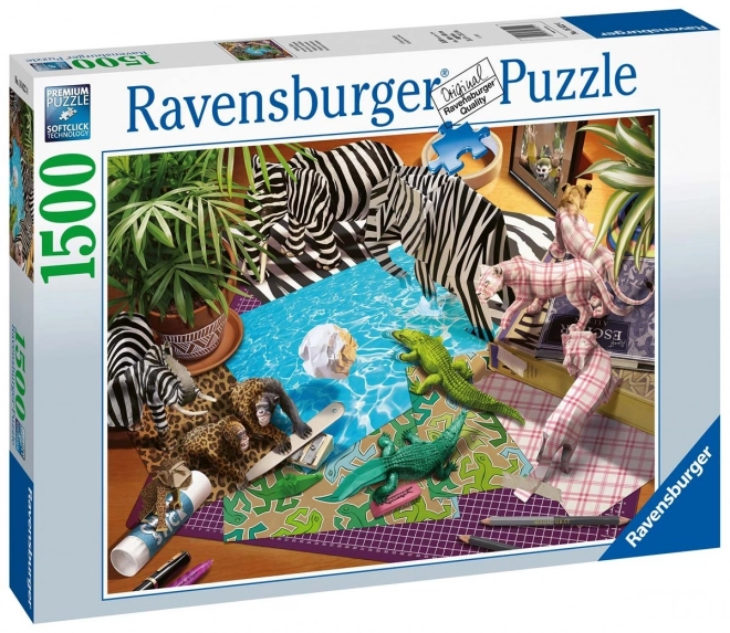 Origami kaland puzzle 1500 db - Ravensburger