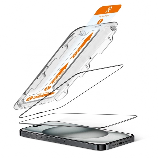 Képernyővédő üveg 2 db iPhone 16 Plus / iPhone 15 Plus készülékhez