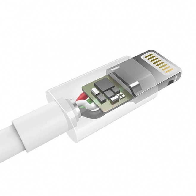 Usb Lightning kábel Choetech, 1.2m, fehér