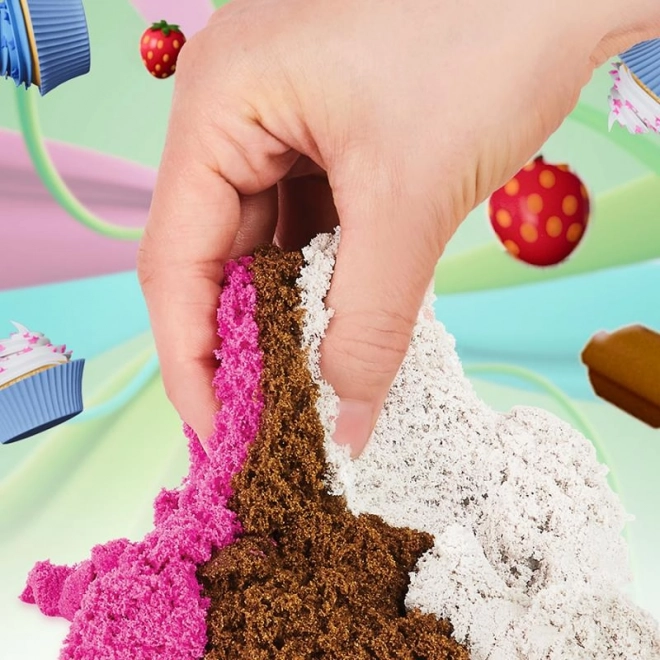 Illatos Kinetic Sand Fagylalt Készlet