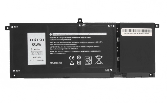 Dell Inspiron és Latitude laptophoz való MITSU csereakkumulátor