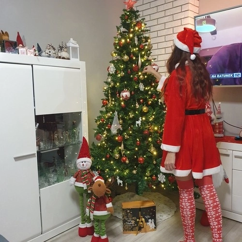 Mikulásné ruha szett