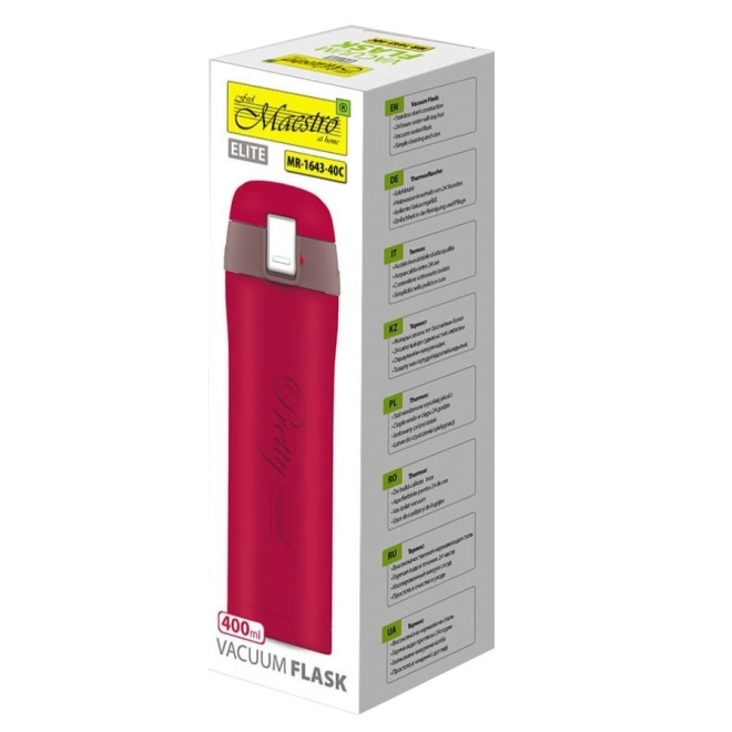 Pretty piros termoszbögre 400 ml