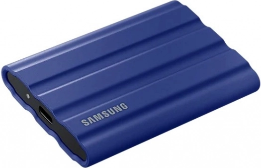 T7 Shield 1TB USB 3.2 SSD, kék