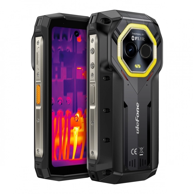 Armor Mini 20T Pro 5G okostelefon 4.7 hüvelyk 8/256GB IP69K hőkamerával fekete