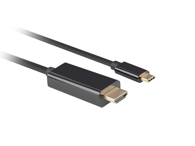 Usb-c - hdmi kábel 4k 60hz 3m fekete