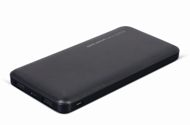 Kompakt Power Bank 10000 mAh fekete