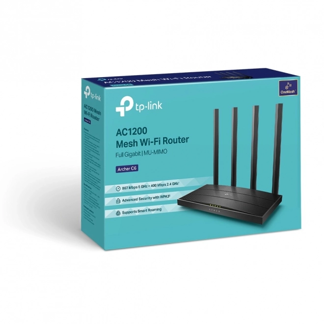 Archer C6 Wi-Fi router AC1200 4LAN 1WAN