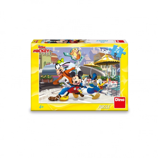 Disney Mickey és barátai 24 darabos puzzle