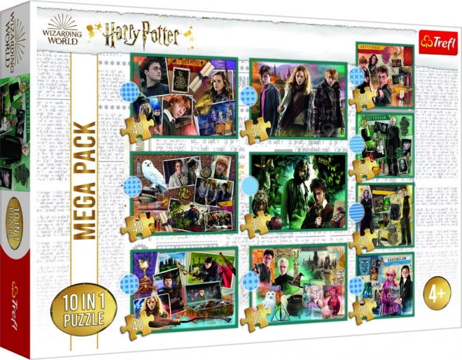 Trefl Harry Potter varázslatos puzzle mega csomag