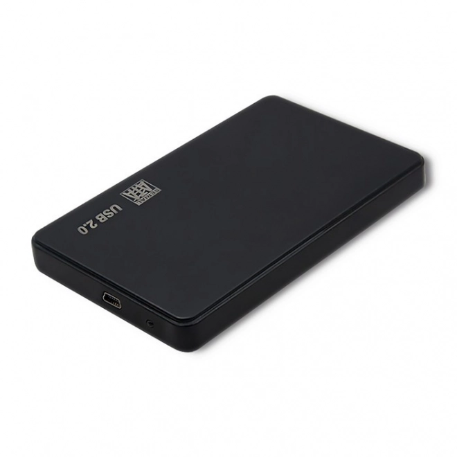 Fekete HDD/SSD Tárolóház 2.5 SATA3 USB 2.0