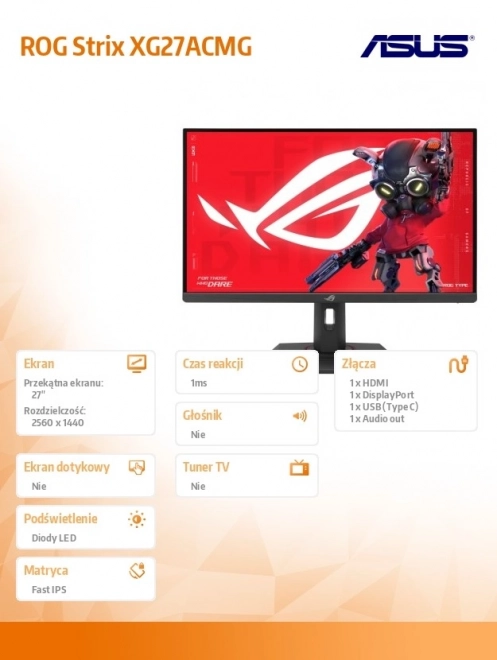 27 hüvelykes játékmonitor