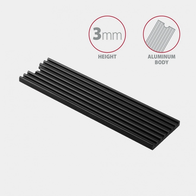 Alumínium hűtőborda M.2 SSD-hez