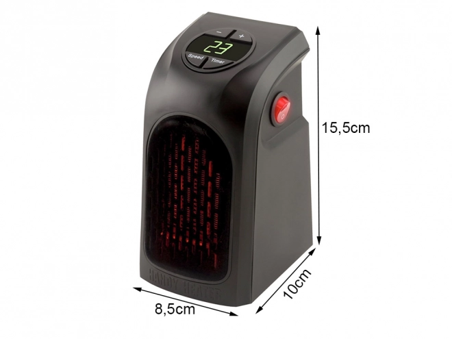 Elektromos mini hősugárzó 400W