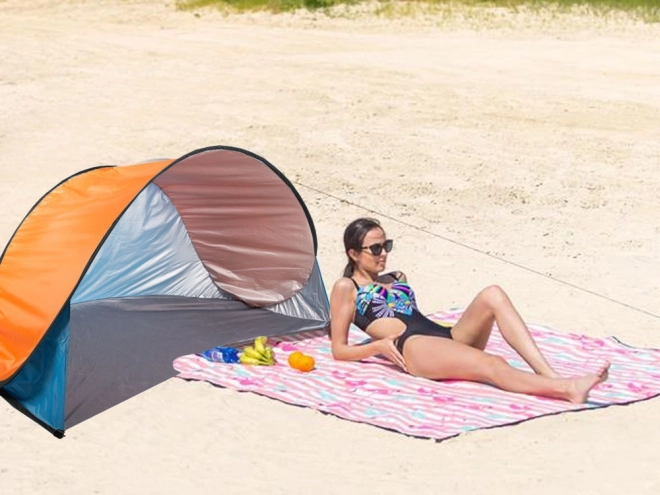 Samorozkládható UV védett strand sátor