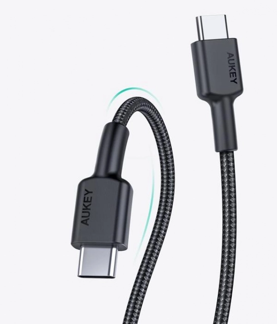 Nylon USB C - USB C kábel 0,9m