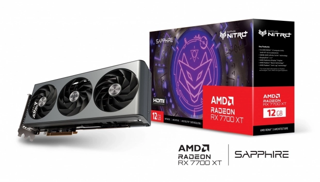 Radeon RX 7700 XT NITRO+ Gaming grafikus kártya