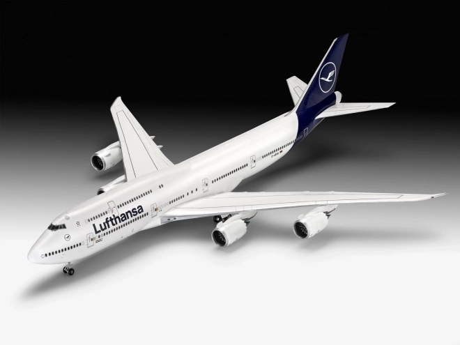 Boeing 747-8 Lufthansa műanyag modell készlet