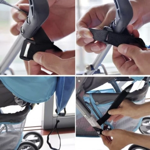 Gyors és erős tépőzáras rögzítés