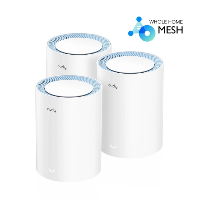 Wifi Mesh rendszer M1200 (3 darabos) AC1200
