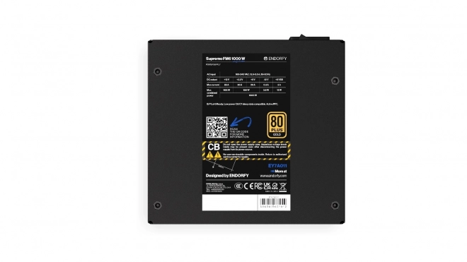 Energiaellátás ENDORFY Supremo FM6 Gold 1000 W