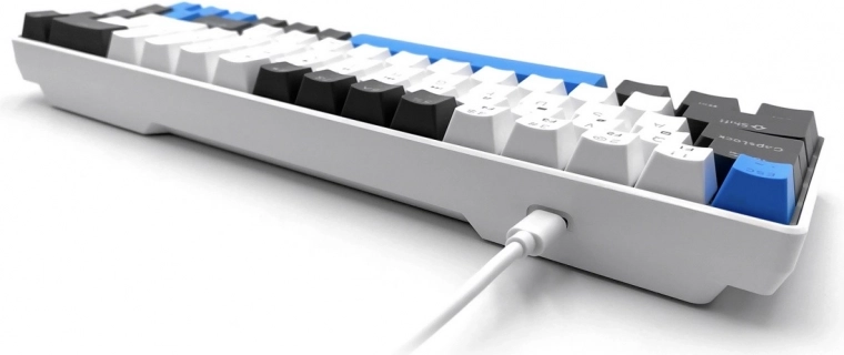 Kompakt 60% kiosztás és USB‑C csatlakozás